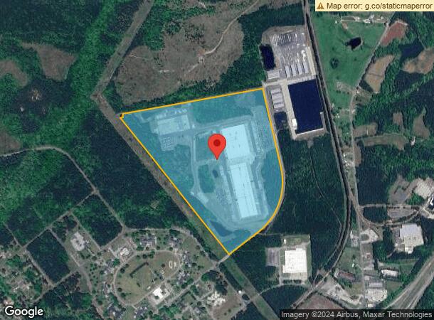  1703 E D St, Butner, NC Parcel Map