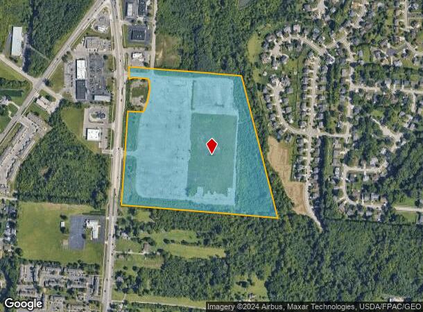  2744 Harshman Rd, Dayton, OH Parcel Map