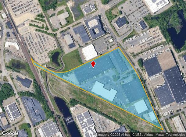  74 Commerce Way, Woburn, MA Parcel Map