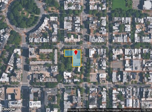  1100 O St Nw, Washington, DC Parcel Map