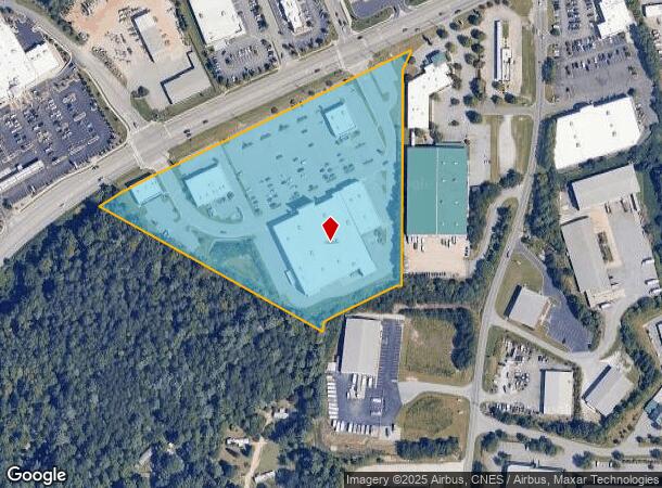 341 Airport Rd, Arden, NC Parcel Map