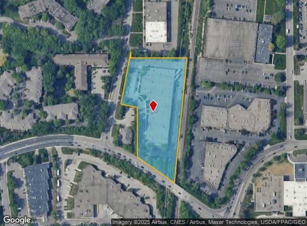 7671 Cahill Rd, Minneapolis, MN Parcel Map