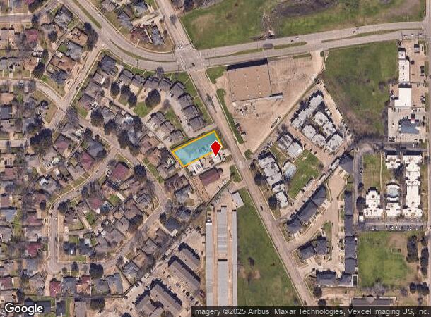 3551 Country Club Rd N, Irving, TX Parcel Map