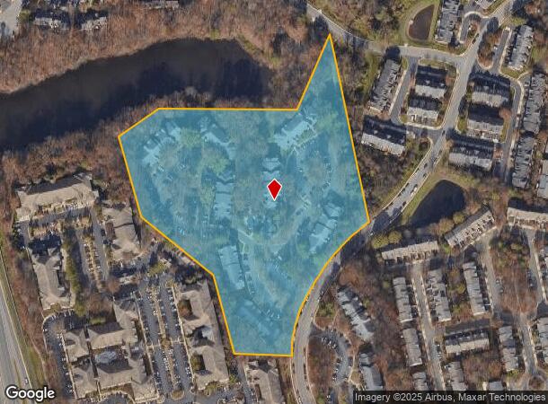 4106 Brickell Dr, Fairfax, VA Parcel Map