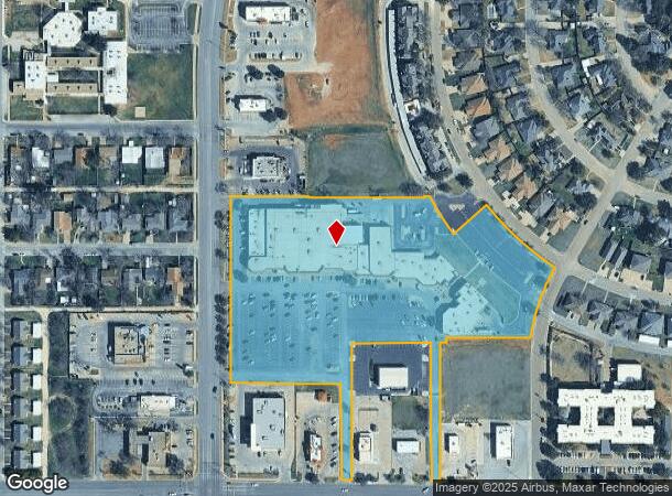 1101 N Judge Ely Blvd, Abilene, TX Parcel Map