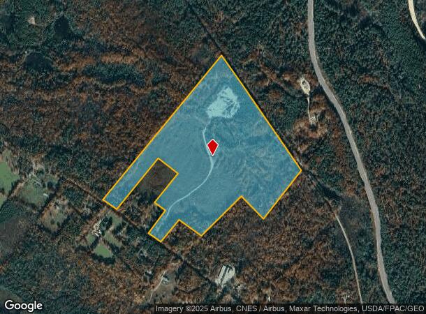 658 Browns Ridge Rd, Ossipee, NH Parcel Map