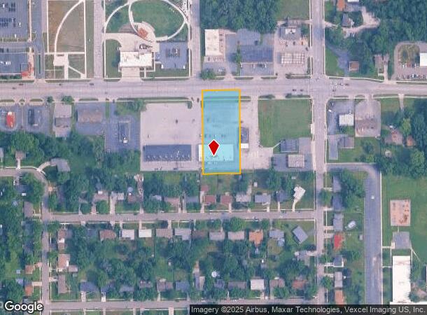  6331 Central Ave, Portage, IN Parcel Map