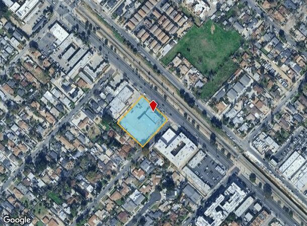  12507 San Fernando Rd, Sylmar, CA Parcel Map