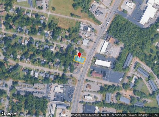  1507 Memorial Blvd, Murfreesboro, TN Parcel Map