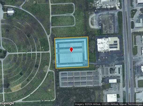  1121 N Coliseum Blvd, Fort Wayne, IN Parcel Map