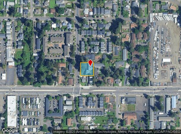 2420 Se 130Th Ave, Portland, OR Parcel Map