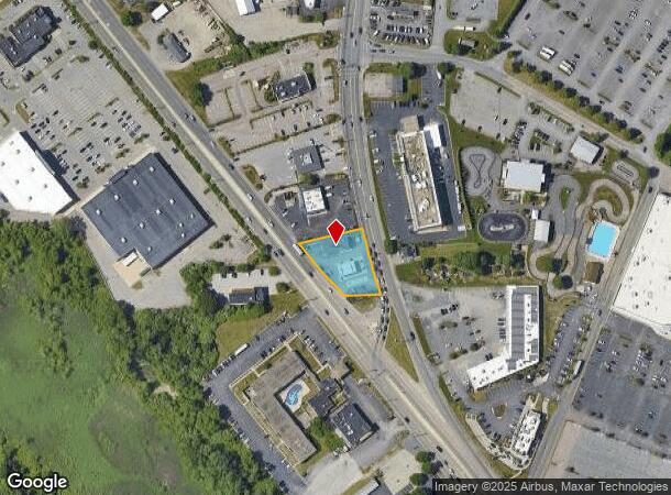  1045 Fall River Ave, Seekonk, MA Parcel Map
