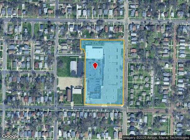 713 E Archer Ave, Peoria, IL Parcel Map