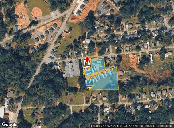  505 W 2Nd Ave, Easley, SC Parcel Map