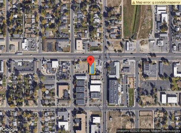  8828 E Colfax Ave, Denver, CO Parcel Map