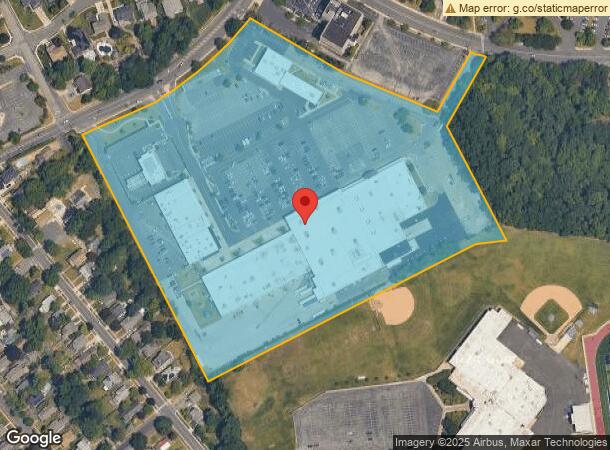  650 W Cuthbert Blvd, Haddonfield, NJ Parcel Map