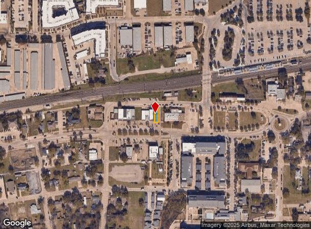  3845 Main St, Rowlett, TX Parcel Map