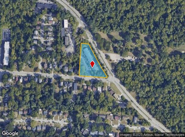  2900 Wardall Ave, Cincinnati, OH Parcel Map