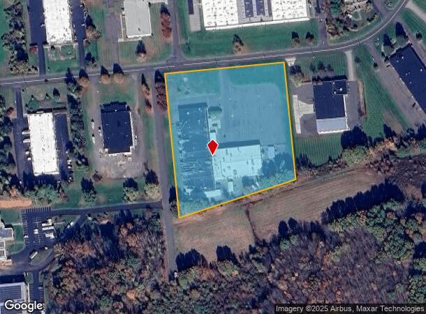 12 Thompson Rd, East Windsor, CT Parcel Map