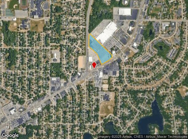  4111 Plainfield Ave Ne, Grand Rapids, MI Parcel Map
