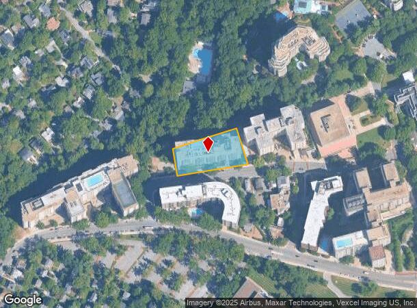 4615 N Park Ave, Chevy Chase, MD Parcel Map