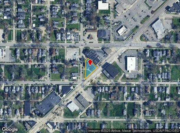 1638 Broadway St, Toledo, OH Parcel Map