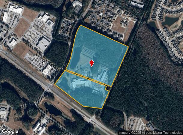  1 Cooperative Way, Hardeeville, SC Parcel Map