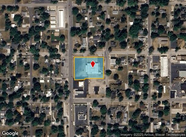  106 S Higbee St, Milford, IN Parcel Map