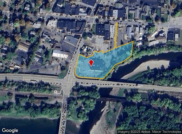 50 Bridge St, Tunkhannock, PA Parcel Map