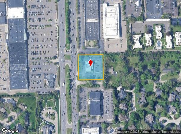 6675 Telegraph Rd, Bloomfield Hills, MI Parcel Map