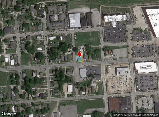  825 W 2Nd St, Owensboro, KY Parcel Map