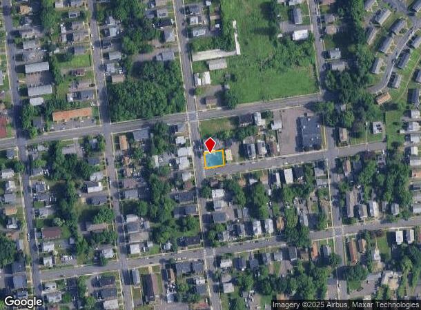  187 Oak St, New Britain, CT Parcel Map