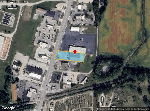 627 N Main St, Bluffton, IN Parcel Map