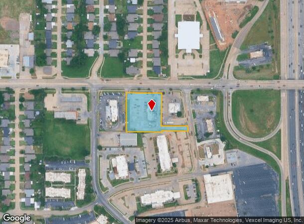  620 Nw 12Th St, Moore, OK Parcel Map