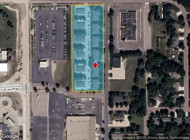  2021 N Kimball St, Mitchell, SD Parcel Map