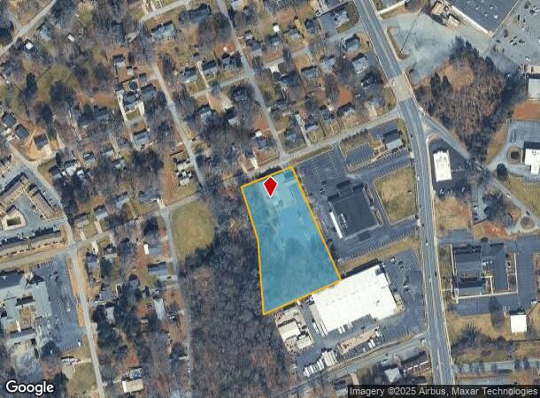 508 Cook St, Kannapolis, NC Parcel Map