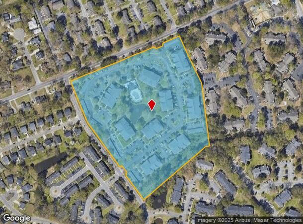  2245 Greenridge Rd, North Charleston, SC Parcel Map