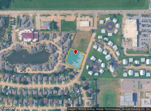 1245 N Robinson Ave, Moore, OK Parcel Map