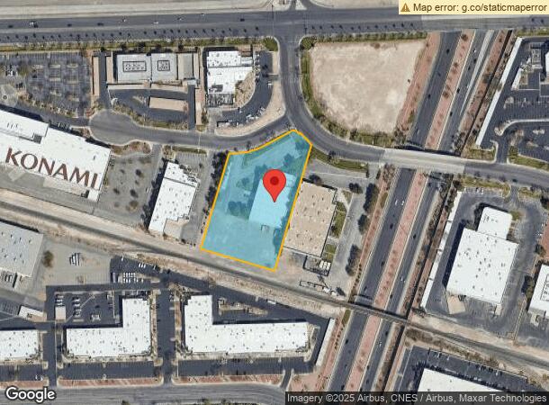  685 Trade Center Dr, Las Vegas, NV Parcel Map