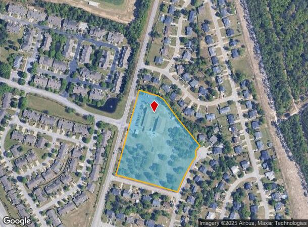 4208 Rhame Rd, Columbia, SC Parcel Map