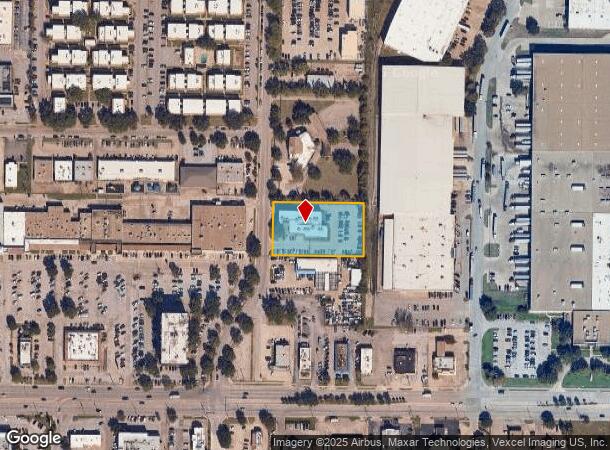 1120 Metrocrest Dr, Carrollton, TX Parcel Map