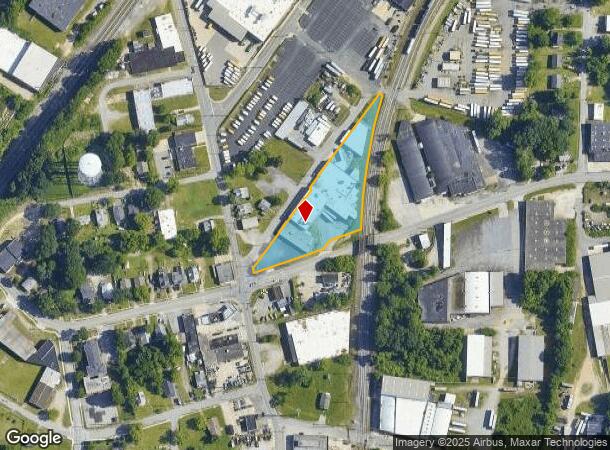  1224 W Ward Ave, High Point, NC Parcel Map
