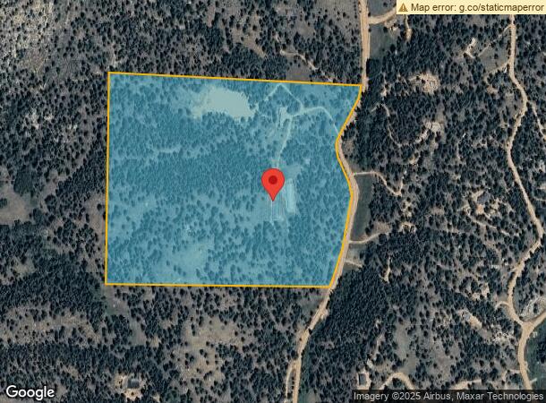  3721 County Road 3, Florissant, CO Parcel Map