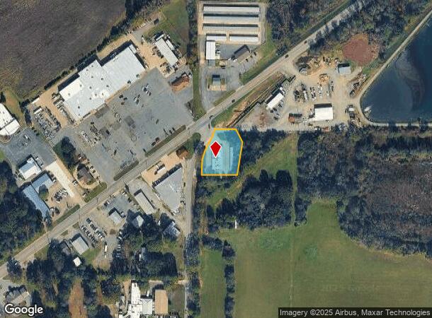 1221 Barnes St, Lonoke, AR Parcel Map