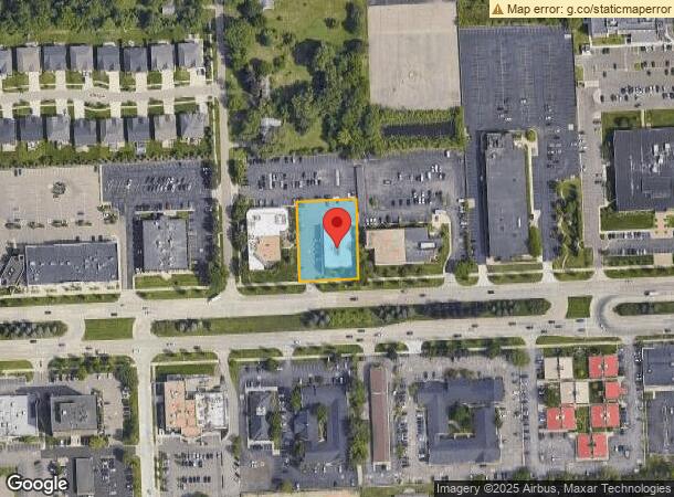  1740 W Big Beaver Rd, Troy, MI Parcel Map