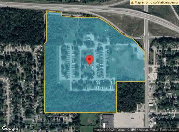  6261 N Saginaw St, Mount Morris, MI Parcel Map