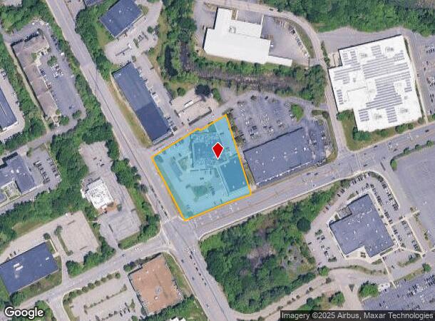 91 Middlesex Tpke, Burlington, MA Parcel Map