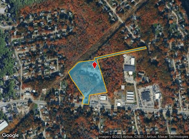 855 Temple St, Whitman, MA Parcel Map