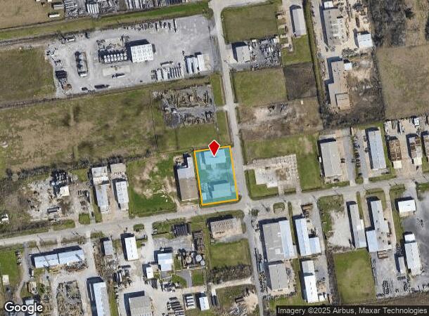  2340 Denley Rd, Houma, LA Parcel Map