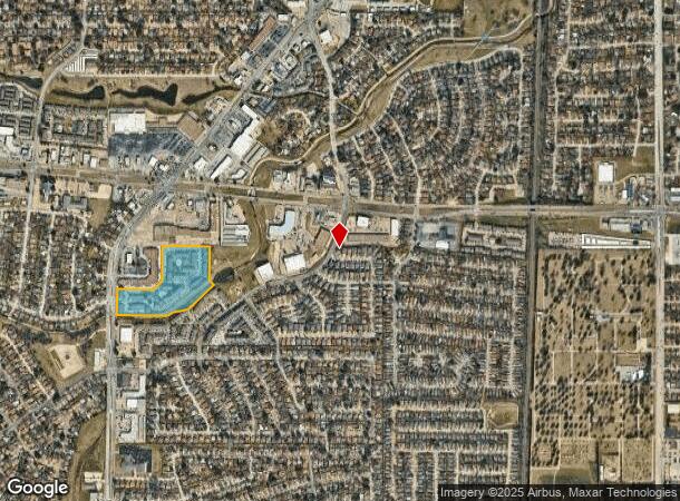  3386 Polo Club Dr S, Fort Worth, TX Parcel Map